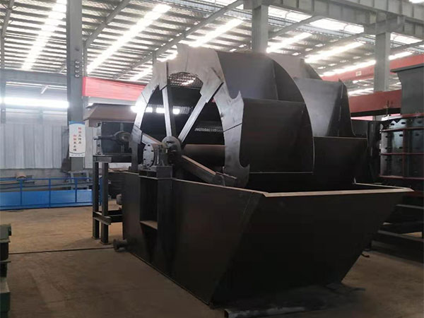 輪斗式洗砂機(jī)用戶(hù)現(xiàn)場(chǎng)